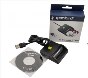Gembird Smart card reader USB 2.0 CRDR-CT400